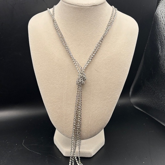 Nordstrom Silver Layered Necklace - Picture 2 of 8